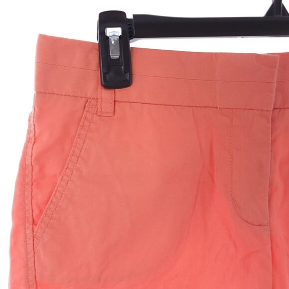 J.Crew Womens Size 4 Solid Cotton Chino Broken In Shorts - Picture 2 of 6